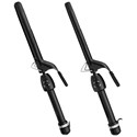 StyleCraft Stay-Temp Extended Barrel Curling Iron Bundle 1 inch and 0.75 inch 2 pc.